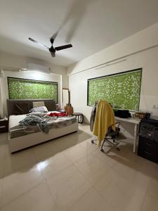 Bedroom Image of 2115 Sq.ft 3 BHK Apartment / Flat for rent in Deep Indraprasth 3, Shyamal Ahmedabad for Rs. 55000