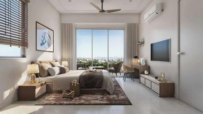 Bedroom Image of 1329 Sq.ft 3 BHK Apartment / Flat for sale in The Soul, New Town Kolkata for Rs. 13000000