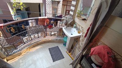 Balcony Image of 450 Sq.ft 1 BHK Builder Floor for rent in Uttam Nagar New Delhi for Rs. 16500