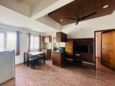Hall Image of 712 Sq.ft 1 BHK Builder Floor for rent in HSR Layout Bengaluru for Rs. 35000