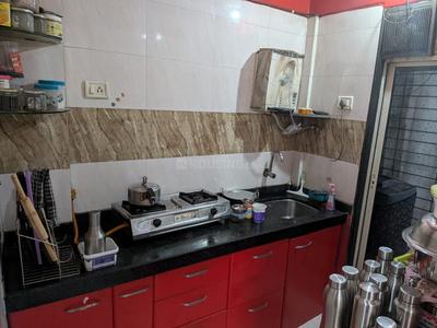 Kitchen Image of 650 Sq.ft 1 BHK Apartment / Flat for sale in Ghansoli Navi Mumbai for Rs. 6900000