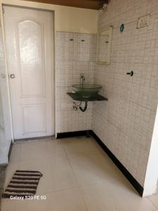 Kitchen Image of 610 Sq.ft 1 BHK Apartment / Flat for rent in Cosmos Heritage, Thane West Thane for Rs. 26000