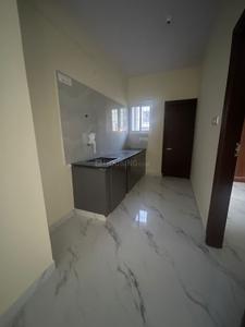 Kitchen Image of 580 Sq.ft 1 BHK Independent House for rent in Reliaable Tranquil Layout Bengaluru for Rs. 24000