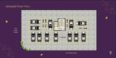 Image of 2077 Sq.ft 3 BHK Apartment / Flat for sale in Govind Nagar, Nashik for Rs. 12500000