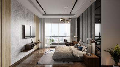 Bedroom Image of 705 Sq.ft 2 BHK Apartment / Flat for sale in The Views By Adani Realty, Ghatkopar East Mumbai for Rs. 19900000