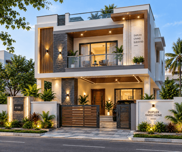 Image of 1600 Sq.ft 3 BHK Duplex for sale in Panduru, Kakinada for Rs. 8900000