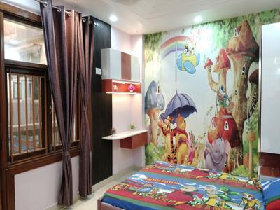 Bedroom Image of 810 Sq.ft 3 BHK Builder Floor for sale in Nangli Sakrawati New Delhi for Rs. 6500000
