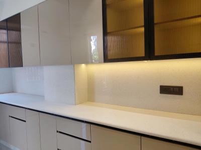 Kitchen Image of 1050 Sq.ft 1 BHK Independent House for rent in Ambience Lagoon, DLF Phase 3 Gurgaon for Rs. 36500
