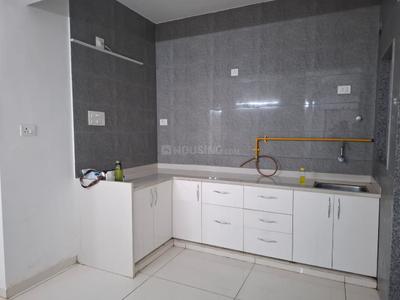 Kitchen Image of 776 Sq.ft 3 BHK Apartment / Flat for sale in Flora Iris, Ghuma Ahmedabad for Rs. 8250000