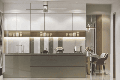 Kitchen Image of 675 Sq.ft 1 BHK Apartment / Flat for sale in Anant Serene Park, Vardoli Navi Mumbai for Rs. 3779000