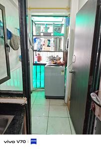 Kitchen Image of 1200 Sq.ft 2 BHK Apartment / Flat for rent in Shree Ghanshyam Residency, Bhayli Vadodara for Rs. 18000