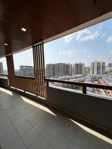 Balcony Image of 2150 Sq.ft 3 BHK Apartment / Flat for rent in New Alkapuri Vadodara for Rs. 45000