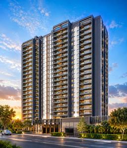 Image of 1042 Sq.ft 2 BHK Apartment / Flat for sale in Sankalp Infra Evexia Exotica, Moshi, Pune for Rs. 6000000