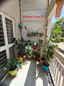Balcony Image of 840 Sq.ft 2 BHK Apartment / Flat for sale in Austin Park, Tathawade Pune for Rs. 9000000