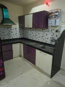 Kitchen Image of 1100 Sq.ft 2 BHK Builder Floor for rent in Shyam Nagar Jaipur for Rs. 20000