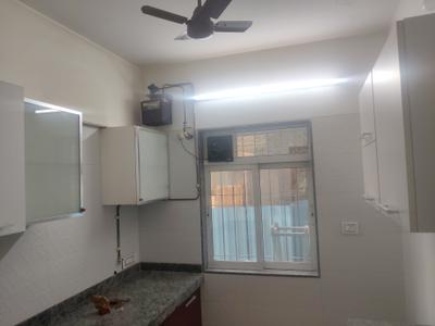 Kitchen Image of 650 Sq.ft 1 BHK Apartment / Flat for rent in Sree Sai Aspire, Kandivali West Mumbai for Rs. 33000