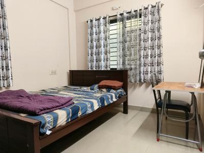 Bedroom Image of 1200 Sq.ft 2 BHK Builder Floor for rent in Sahakara Nagar Bengaluru for Rs. 30000