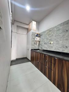 Kitchen Image of 850 Sq.ft 1 BHK Independent House for rent in Mahalakshmi Nagar Indore for Rs. 18000