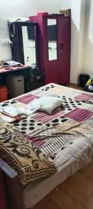 Bedroom Image of 1300 Sq.ft 2 BHK Apartment / Flat for rent in Lakshmi Vijaya Nagar, Velachery Chennai for Rs. 33000