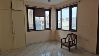 Bedroom Image of 950 Sq.ft 2 BHK Builder Floor for rent in Chhattarpur New Delhi for Rs. 25600