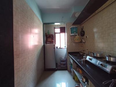 Kitchen Image of 700 Sq.ft 1 BHK Apartment / Flat for sale in Newa Heights, Airoli Navi Mumbai for Rs. 9500000
