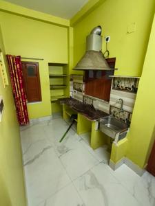 Kitchen Image of 450 Sq.ft 1 BHK Builder Floor for rent in Barasat Kolkata for Rs. 12500