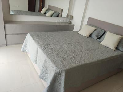 Bedroom Image of 1100 Sq.ft 2 BHK Apartment / Flat for rent in MVR Laguna Azul, Sancoale Goa for Rs. 50000