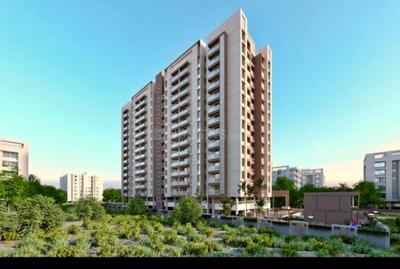 Image of 668 Sq.ft 2 BHK Apartment / Flat for rent in Landson Shine, Chikhali, Pune for Rs. 17500
