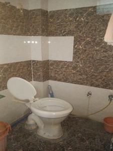 Common Bathroom Image of 810 Sq.ft 1 RK Apartment / Flat for rent in Koba Gandhinagar for Rs. 13999