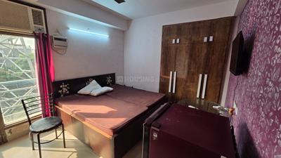 Bedroom Image of 400 Sq.ft 1 RK Builder Floor for rent in Vipul World, Sector 48 Gurgaon for Rs. 18000