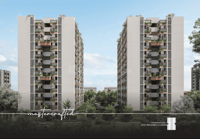 Image of 1584 Sq.ft 2 BHK Apartment / Flat for sale in Samay Sanidhya, Tragad, Ahmedabad for Rs. 6500000
