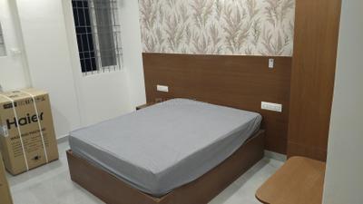 Bedroom Image of 600 Sq.ft 1 RK Builder Floor for rent in Ejipura Bengaluru for Rs. 24000