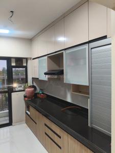 Kitchen Image of 1200 Sq.ft 3 BHK Apartment / Flat for rent in Runwal Gardens, Dombivli East Thane for Rs. 30000