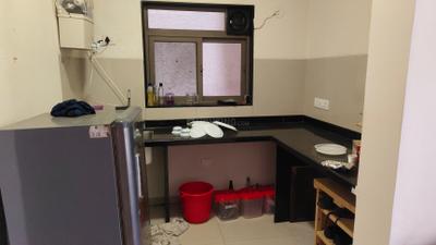 Kitchen Image of 620 Sq.ft 1 BHK Apartment / Flat for rent in Skyi Songbirds , Bhugaon Pune for Rs. 22000