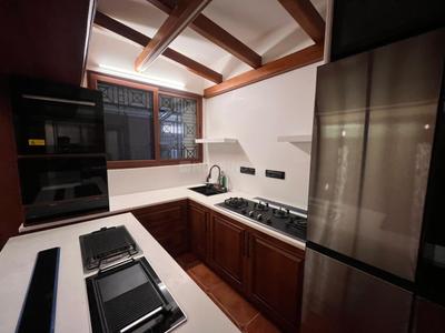 Kitchen Image of 1250 Sq.ft 2 BHK Apartment / Flat for rent in Lavelle Road Bengaluru for Rs. 300000