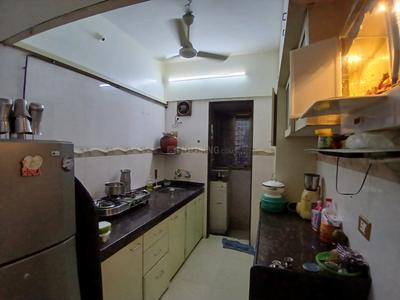 Kitchen Image of 563 Sq.ft 1 BHK Apartment / Flat for sale in Kandivali West Mumbai for Rs. 13500000