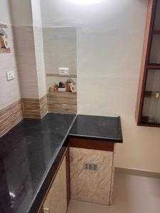 Kitchen Image of 600 Sq.ft 1 BHK Apartment / Flat for rent in Sholinganallur Chennai for Rs. 21000