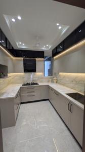 Kitchen Image of 1600 Sq.ft 3 BHK Builder Floor for rent in BPTP Astaire Garden Floors, Sector 70A Gurgaon for Rs. 52000