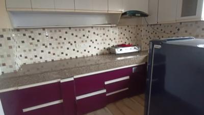 Kitchen Image of 1500 Sq.ft 3 BHK Apartment / Flat for rent in Rudra Aishwaryam, Shivpur Varanasi for Rs. 30000