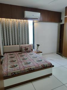 Bedroom Image of 1890 Sq.ft 3 BHK Apartment / Flat for sale in Krishna Dharti Saket Height, Gota Ahmedabad for Rs. 12700000