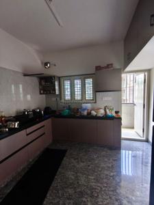 Kitchen Image of 1300 Sq.ft 2 BHK Builder Floor for rent in Ullalu Bengaluru for Rs. 29000