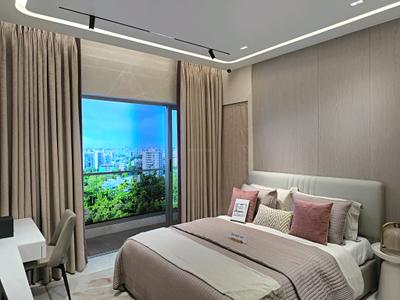 Bedroom Image of 1400 Sq.ft 3 BHK Apartment / Flat for sale in Chandak Vansham, Vile Parle West Mumbai for Rs. 68500000