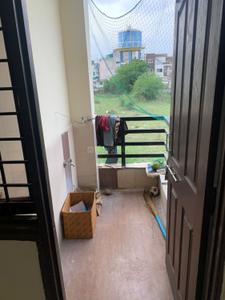 Balcony Image of 550 Sq.ft 1 BHK Apartment / Flat for rent in Limbodi Indore for Rs. 9000