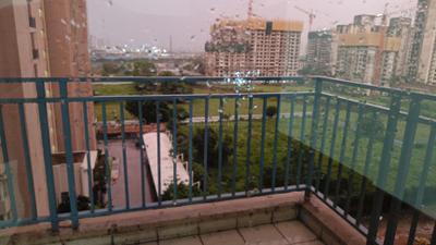 Balcony Image of 1910 Sq.ft 3 BHK Apartment / Flat for rent in Orris Greenopolis, Sector 89 Gurgaon for Rs. 33500