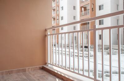 Balcony Image of 1450 Sq.ft 3 BHK Apartment / Flat for rent in Accurate Wind Chimes, Narsingi Hyderabad for Rs. 55000
