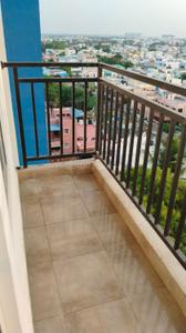Balcony Image of 950 Sq.ft 2 BHK Apartment / Flat for rent in TNCD Capital City, Nehru Nagar West Coimbatore for Rs. 25000