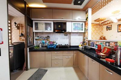 Kitchen Image of 1056 Sq.ft 2 BHK Apartment / Flat for sale in Khokhra Ahmedabad for Rs. 5000000