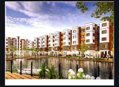 Image of 806 Sq.ft 2.5 BHK Apartment / Flat for sale in Arbanique City, New Town, Kolkata for Rs. 2250000