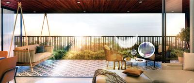 Balcony Image of 2385 Sq.ft 3 BHK Apartment / Flat for sale in Avibhanam Panache, Vaishno Devi Circle Ahmedabad for Rs. 13500000