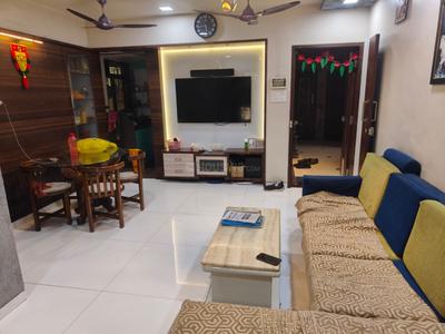 Hall Image of 800 Sq.ft 2 BHK Apartment / Flat for rent in Arihant Mahavir Vaibhav, Kopar Khairane Navi Mumbai for Rs. 52000